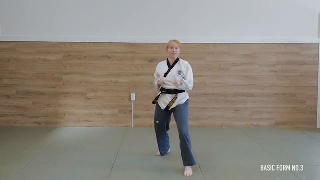 Basic Form No.3_TG TAEKWONDO