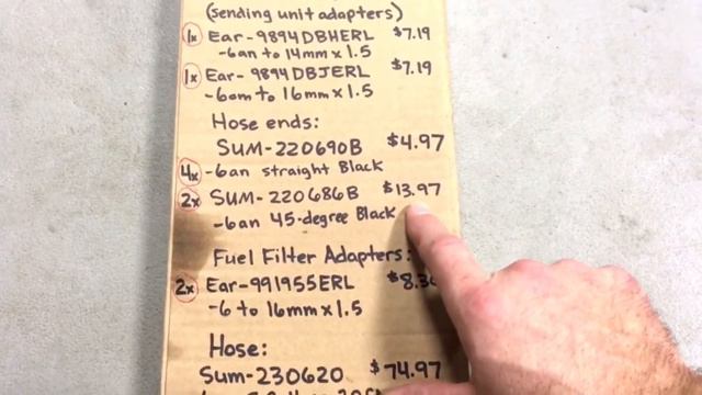 1980 LS K5 Fuel System Parts, Prices And Part Numbers..must Watch!