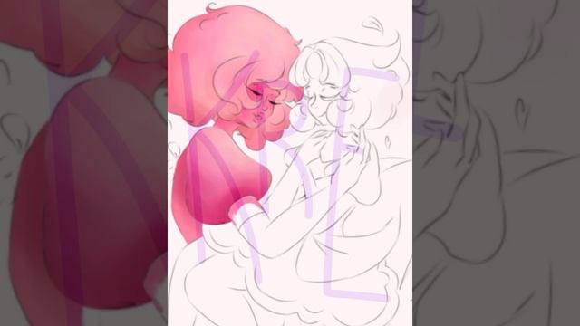 SPEEDPAINT PINK DIAMOND  PEARL  PRIDE MONTH   Ibis Paint X 