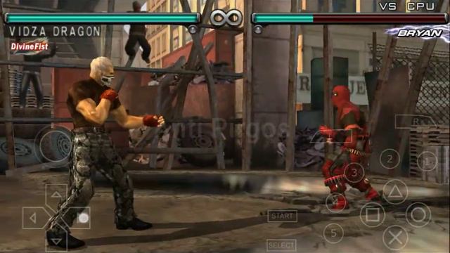 Tekken 5: Dark Resurrection - Deadpool Android Gameplay