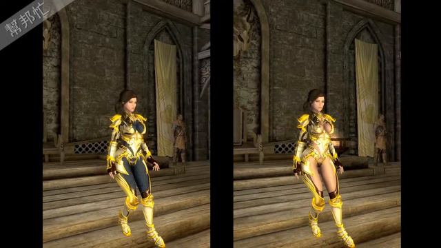 Skyrim SE 上古卷軸V：重製版 服裝 354.Dynasty Armor CBBE身形