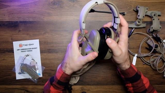 AMP Communication headset  - Tac Sky Military version