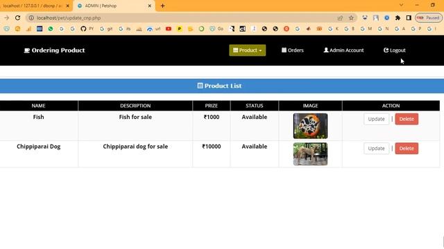 Pet Shop Purchasing In PHP