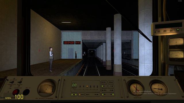 Ретро состав (Metrostroi Garry's Mod) Самарское метро. Выезд из депо