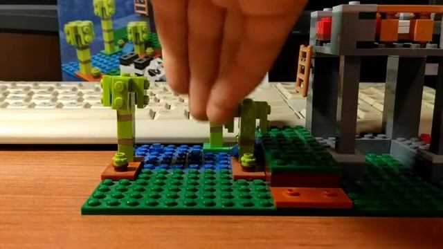 Обзор классного Lego Minecraft набора 