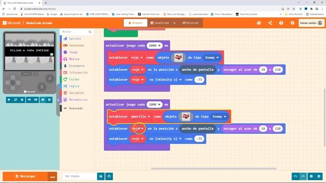 Como crear un juego de naves | Arcade Makecode