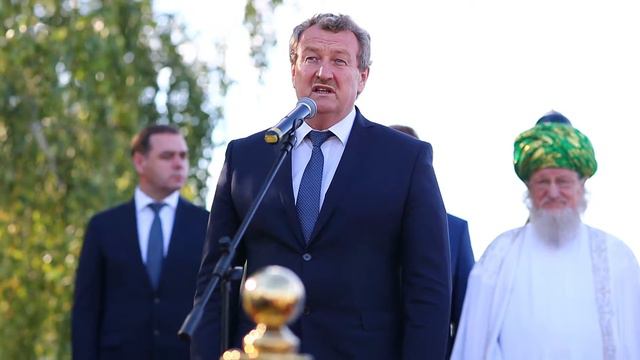 Закладка капсулы в строительство мечети в г. Южноуральске