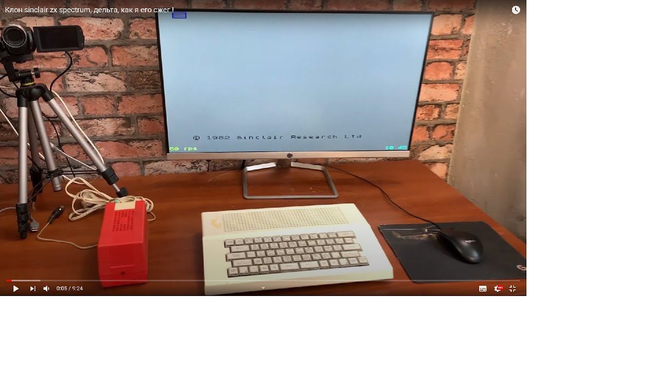 Клон Sinclair Zx Spectrum, дельта, как я его сжег !