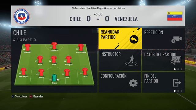 ¡NO VIDAL, QUE HICISTE!: Chile Vs Venezuela - FIFA 17