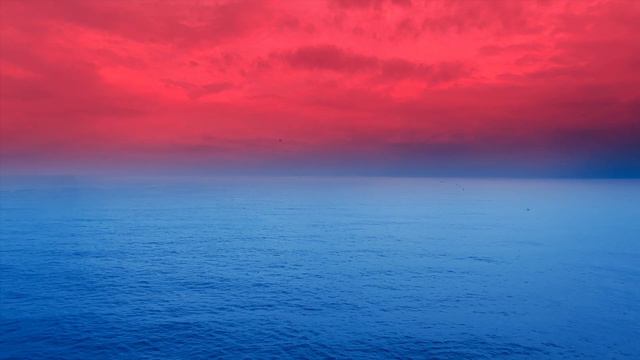 4K The Ocean - Relaxing Sunrise Screensaver 1 Hour Loop -  Background Live Wallpaper