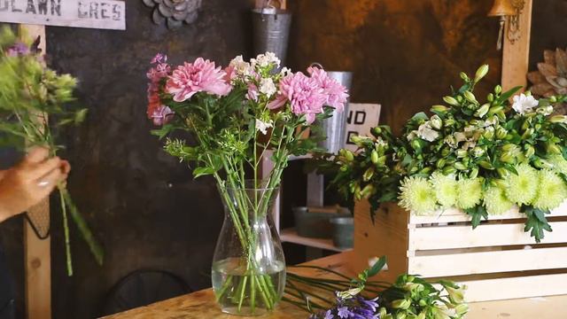 Bear's Blooms This Week's Flowers - A Bold, Beautiful, Purple Bouquet!