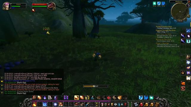 Mottled Screechers And Raptors Location - WoW Classic