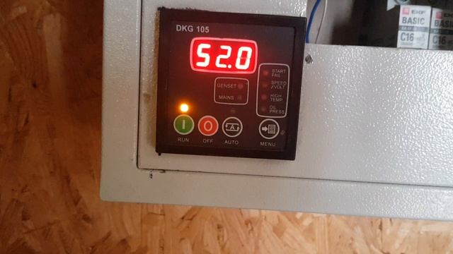 DKG-105 в ручном режиме