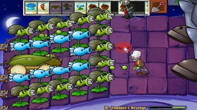 1 Cob Cannon Vs Snow Pea Vs Gatling Pea Plants Vs Zombies
