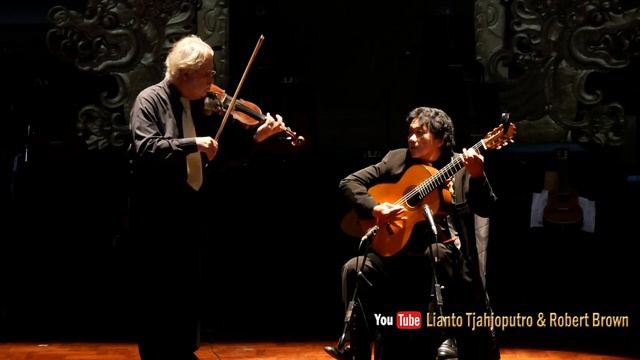 CAPRICE 24 DUET VIOLIN GUITAR - Lianto Tjahjoputro & Robert Brown. Arrangement : Lianto Tjahjoputro