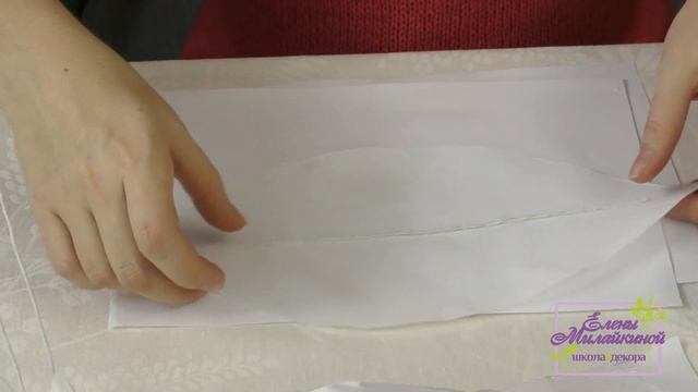 Мастер класс Лилия из Атласа  Большая Лилия из ткани