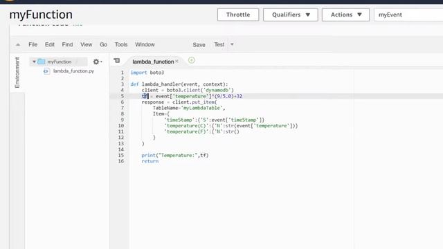 Storing Processed Data In DynamoDB From AWS Lambda