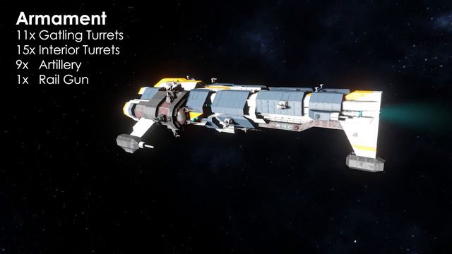 Space Engineers - AMC Destroyer Herzog