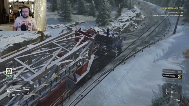 ПОКОРИТЕЛИ АЛЯСКИ ЧАСТЬ 14 - СТРИМ - SNOWRUNNER