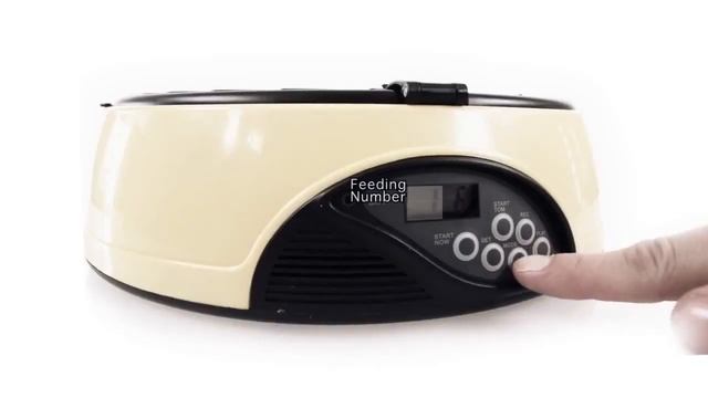 Автоматическая кормушка на 6 кормлений для кошек и мелких пород соба