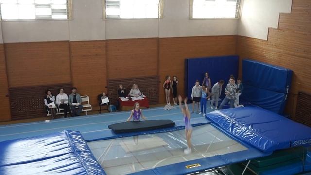 открытый чемпионат СДЮШОР по прыжкам на батуте и акробатике
