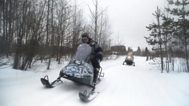 Бурлак Егерь Центро  (часть вторая)  по заснеженным просторам