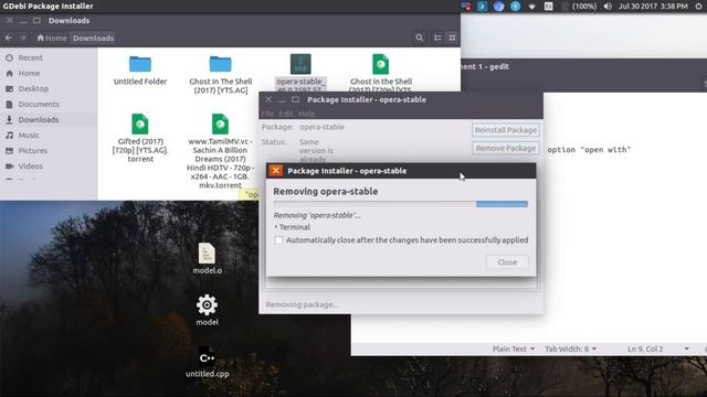 How To Uninstall Opera Web Browser In Ubuntu
