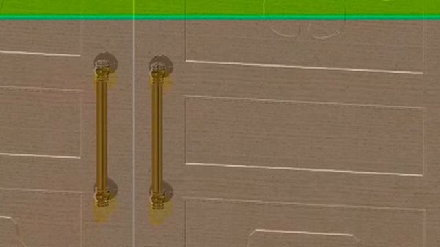 Монтаж(ручка скоба)