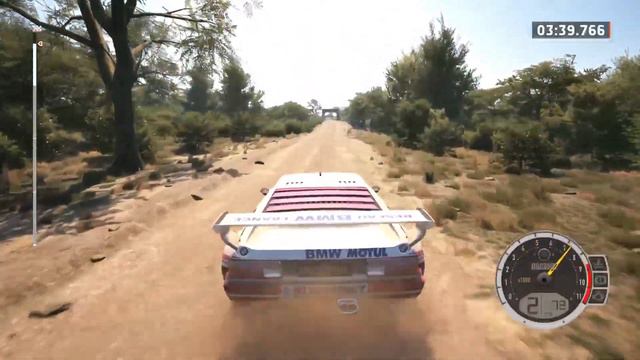 EA Sports WRC Time Trial Safari Rally Kenya Wileli Stage BMW M1 Pro Rally