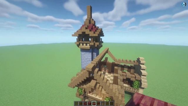 Minecraft How To Build A Fantasy House Tutorial