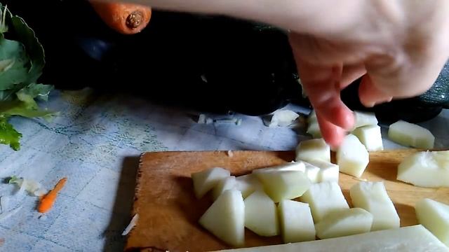 Кабачковый суп.