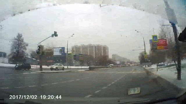 05.12.2017 Алтуфьевское шоссе пересечение с илимской улицей