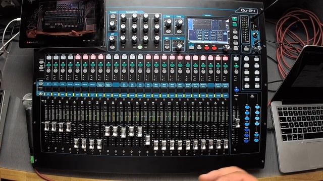 Allen & Heath Q24 Selections And Talk Back - 07