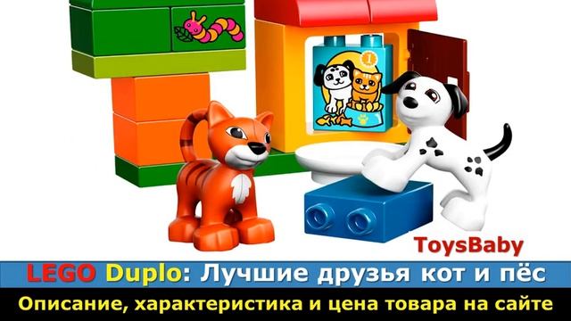 LEGO DUPLO 10570: Лучшие друзья: кот и пёс