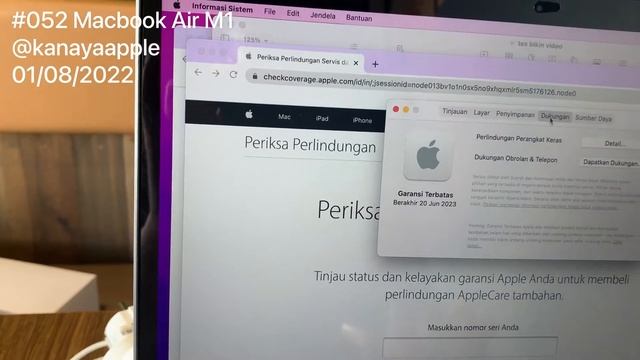 ❌[052] Macbook Air M1 Space Grey