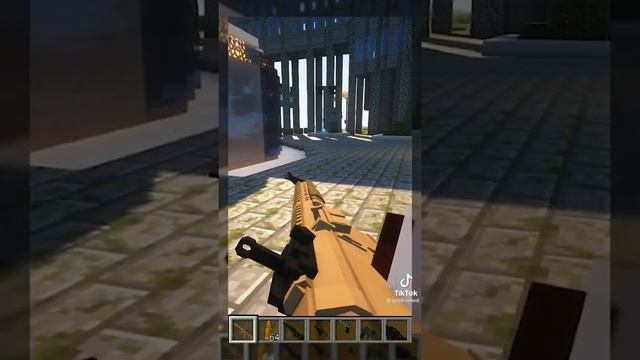 мод на оружия для майнкрафта на телефон! #minecraft #mods