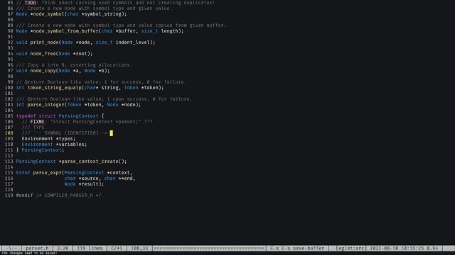 COMPILER From Scratch, For Fun :p | Parsing Fixes And Mocking Out Codegen | 008