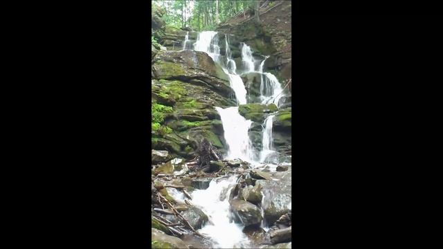 Водопад Шипот. Закарпатский район