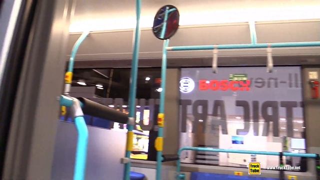 2020 Volvo 7900 Electric Articulated City Bus - Exterior Interior Walkaround