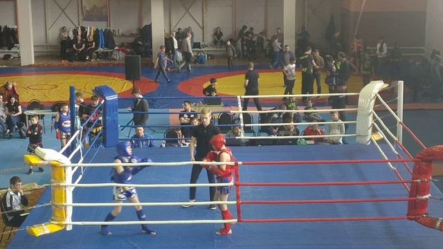 Бой Белякова Кирилла и Костюнина Владислава