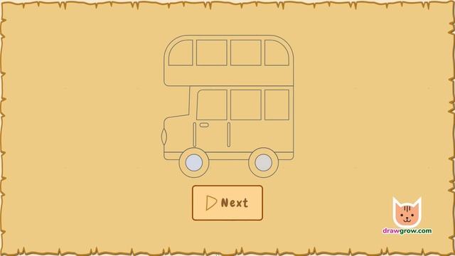 Как нарисовать АВТОБУС рисуем карандашами развивайся и расти