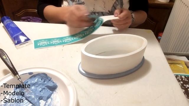 Decoupage Oval Box With Rice Paper-DIY