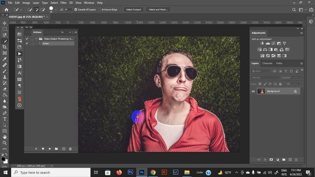 Video Make Sketch Photoshop Action