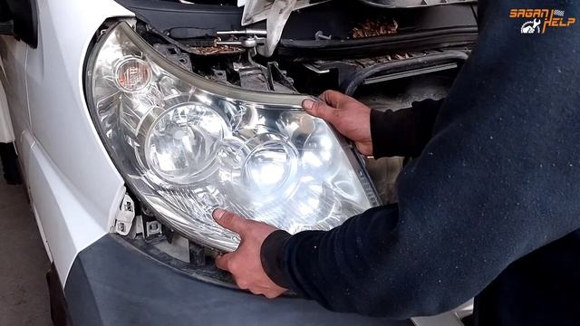Jak Wymienić Lampy Citroen Jumper Fiat Ducato Peugeot Boxer Przód Lampę Przednie Wymiana Lamp