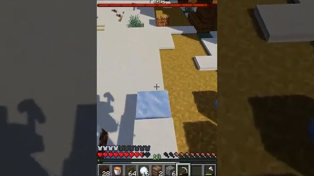 КАК ЗАЩИЩАТЬ РЕЙД В МАЙНКРАФТ #Shorts