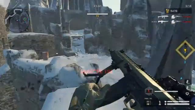 Warface Снежный бастион марафон за штурмовика без смертей