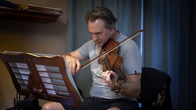 A Minuet By German Composer Johann Krieger (1651-1735) I/myself Duet On Octave Violin(s).