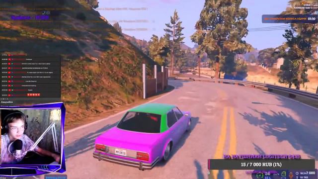 ВЕЧЕРНИЙ СТРИМ ПО ГТА 5 РП.НАДЕЮСЬ НЕ ЛАГАЕТ.SHARKEE SHOW