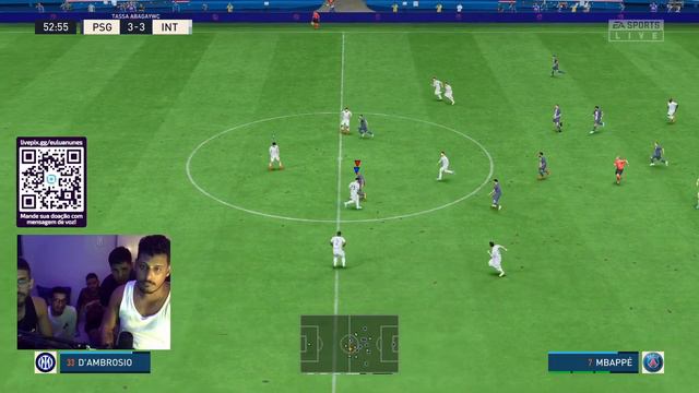FIFA 23 - PSG Vs INTER DE MILÃO - 7x5