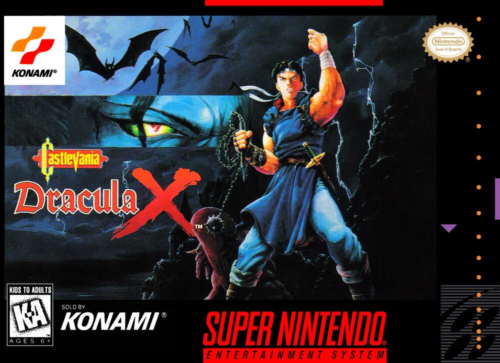 Страдаю в Castlevania Dracula X (18+)(SNES)